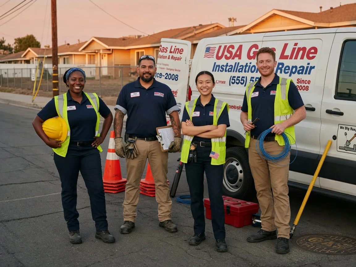 Gas Line Installation company in Mikado, MI